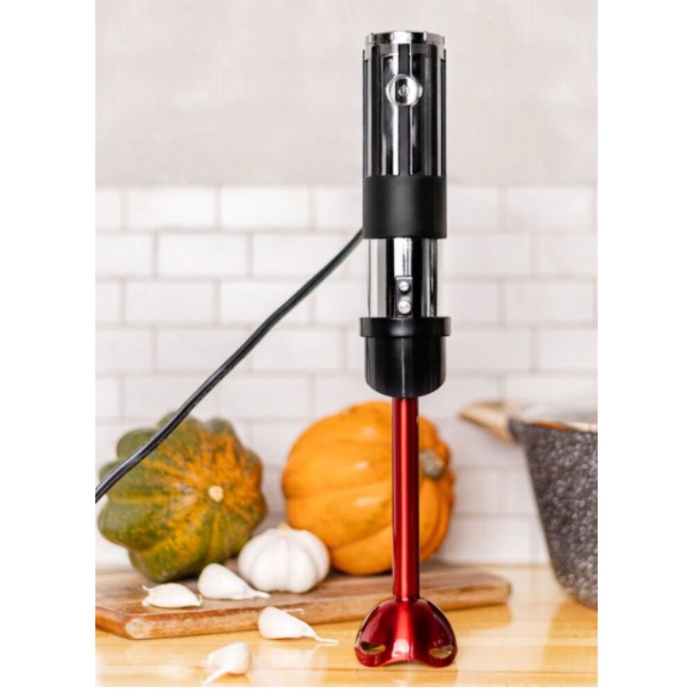 Star Wars Darth Vader Red Lightsaber Variable Speed Hand Blender No Attachment